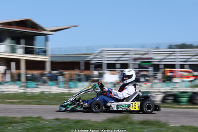 1 & 2/03/2025 : 1ère manche du Championnat du Sud au Pôle Mécanique Karting d’Alès (photos Stéphane Agnus) 2025 — karting