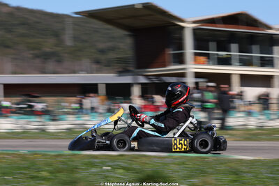 1 & 2/03/2025 : 1ère manche du Championnat du Sud au Pôle Mécanique Karting d’Alès (photos Stéphane Agnus) 2025 — karting