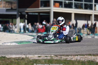 1 & 2/03/2025 : 1ère manche du Championnat du Sud au Pôle Mécanique Karting d’Alès (photos Stéphane Agnus) 2025 — karting
