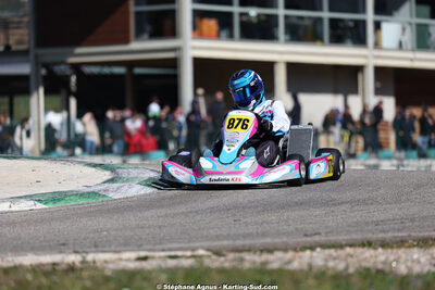 1 & 2/03/2025 : 1ère manche du Championnat du Sud au Pôle Mécanique Karting d’Alès (photos Stéphane Agnus) 2025 — karting