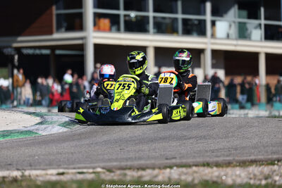1 & 2/03/2025 : 1ère manche du Championnat du Sud au Pôle Mécanique Karting d’Alès (photos Stéphane Agnus) 2025 — karting
