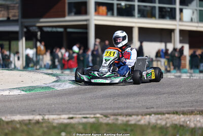 1 & 2/03/2025 : 1ère manche du Championnat du Sud au Pôle Mécanique Karting d’Alès (photos Stéphane Agnus) 2025 — karting
