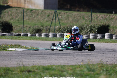 1 & 2/03/2025 : 1ère manche du Championnat du Sud au Pôle Mécanique Karting d’Alès (photos Stéphane Agnus) 2025 — karting