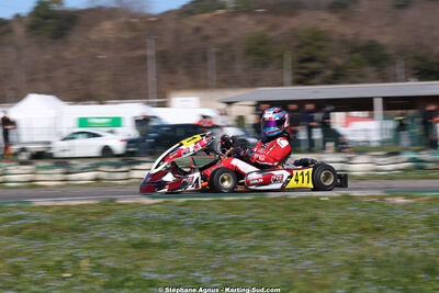 1 & 2/03/2025 : 1ère manche du Championnat du Sud au Pôle Mécanique Karting d’Alès (photos Stéphane Agnus) 2025 — karting