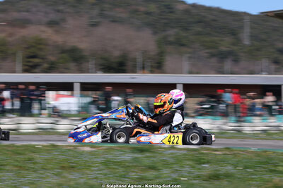 1 & 2/03/2025 : 1ère manche du Championnat du Sud au Pôle Mécanique Karting d’Alès (photos Stéphane Agnus) 2025 — karting
