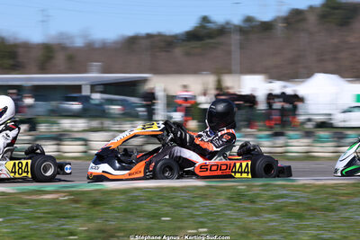 1 & 2/03/2025 : 1ère manche du Championnat du Sud au Pôle Mécanique Karting d’Alès (photos Stéphane Agnus) 2025 — karting