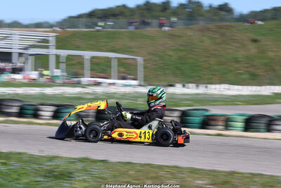 1 & 2/03/2025 : 1ère manche du Championnat du Sud au Pôle Mécanique Karting d’Alès (photos Stéphane Agnus) 2025 — karting