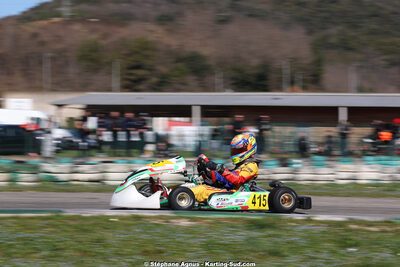 1 & 2/03/2025 : 1ère manche du Championnat du Sud au Pôle Mécanique Karting d’Alès (photos Stéphane Agnus) 2025 — karting