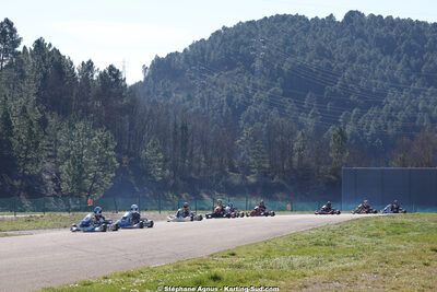 1 & 2/03/2025 : 1ère manche du Championnat du Sud au Pôle Mécanique Karting d’Alès (photos Stéphane Agnus) 2025 — karting