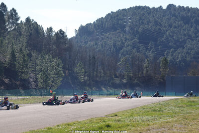 1 & 2/03/2025 : 1ère manche du Championnat du Sud au Pôle Mécanique Karting d’Alès (photos Stéphane Agnus) 2025 — karting
