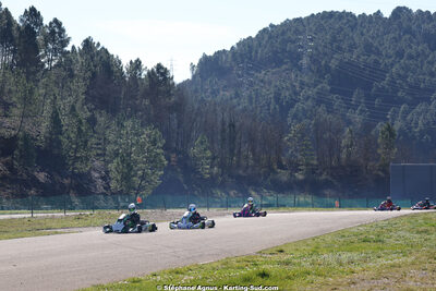 1 & 2/03/2025 : 1ère manche du Championnat du Sud au Pôle Mécanique Karting d’Alès (photos Stéphane Agnus) 2025 — karting