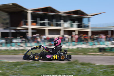 1 & 2/03/2025 : 1ère manche du Championnat du Sud au Pôle Mécanique Karting d’Alès (photos Stéphane Agnus) 2025 — karting