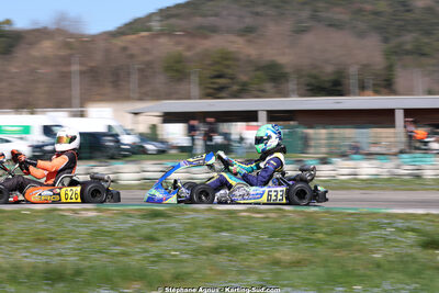 1 & 2/03/2025 : 1ère manche du Championnat du Sud au Pôle Mécanique Karting d’Alès (photos Stéphane Agnus) 2025 — karting