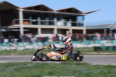 1 & 2/03/2025 : 1ère manche du Championnat du Sud au Pôle Mécanique Karting d’Alès (photos Stéphane Agnus) 2025 — karting