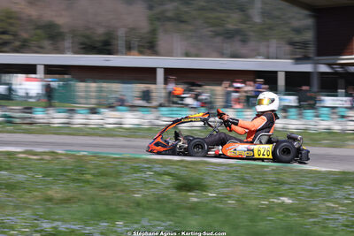 1 & 2/03/2025 : 1ère manche du Championnat du Sud au Pôle Mécanique Karting d’Alès (photos Stéphane Agnus) 2025 — karting