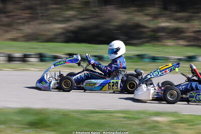 1 & 2/03/2025 : 1ère manche du Championnat du Sud au Pôle Mécanique Karting d’Alès (photos Stéphane Agnus) 2025 — karting