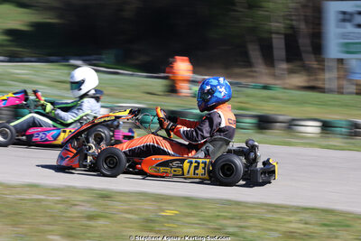 1 & 2/03/2025 : 1ère manche du Championnat du Sud au Pôle Mécanique Karting d’Alès (photos Stéphane Agnus) 2025 — karting