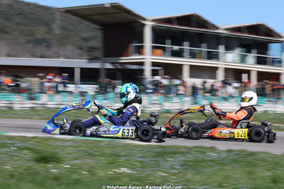 1 & 2/03/2025 : 1ère manche du Championnat du Sud au Pôle Mécanique Karting d’Alès (photos Stéphane Agnus) 2025 — karting