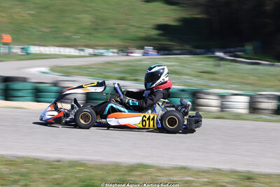 1 & 2/03/2025 : 1ère manche du Championnat du Sud au Pôle Mécanique Karting d’Alès (photos Stéphane Agnus) 2025 — karting