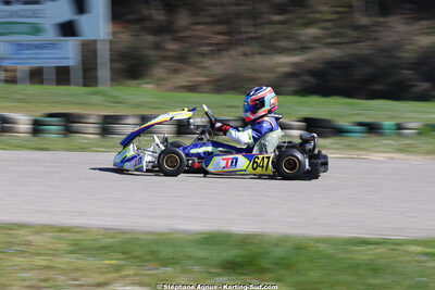 1 & 2/03/2025 : 1ère manche du Championnat du Sud au Pôle Mécanique Karting d’Alès (photos Stéphane Agnus) 2025 — karting