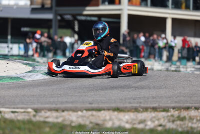 1 & 2/03/2025 : 1ère manche du Championnat du Sud au Pôle Mécanique Karting d’Alès (photos Stéphane Agnus) 2025 — karting