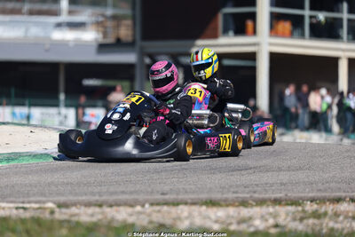 1 & 2/03/2025 : 1ère manche du Championnat du Sud au Pôle Mécanique Karting d’Alès (photos Stéphane Agnus) 2025 — karting