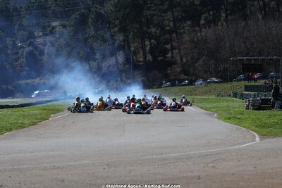 1 & 2/03/2025 : 1ère manche du Championnat du Sud au Pôle Mécanique Karting d’Alès (photos Stéphane Agnus) 2025 — karting