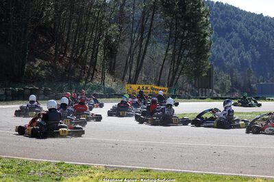 1 & 2/03/2025 : 1ère manche du Championnat du Sud au Pôle Mécanique Karting d’Alès (photos Stéphane Agnus) 2025 — karting