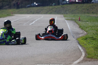 1 & 2/03/2025 : 1ère manche du Championnat du Sud au Pôle Mécanique Karting d’Alès (photos Stéphane Agnus) 2025 — karting