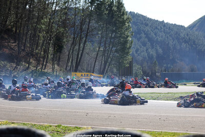 1 & 2/03/2025 : 1ère manche du Championnat du Sud au Pôle Mécanique Karting d’Alès (photos Stéphane Agnus) 2025 — karting