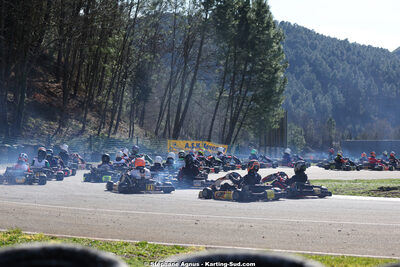 1 & 2/03/2025 : 1ère manche du Championnat du Sud au Pôle Mécanique Karting d’Alès (photos Stéphane Agnus) 2025 — karting