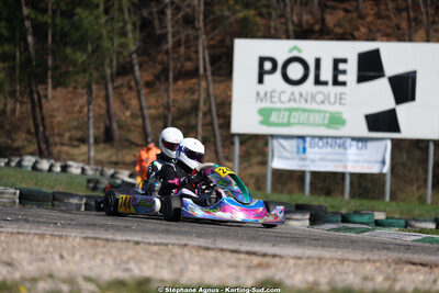 1 & 2/03/2025 : 1ère manche du Championnat du Sud au Pôle Mécanique Karting d’Alès (photos Stéphane Agnus) 2025 — karting