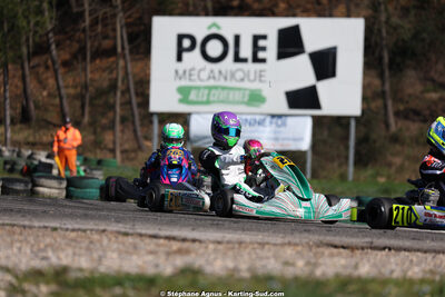 1 & 2/03/2025 : 1ère manche du Championnat du Sud au Pôle Mécanique Karting d’Alès (photos Stéphane Agnus) 2025 — karting