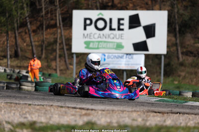 1 & 2/03/2025 : 1ère manche du Championnat du Sud au Pôle Mécanique Karting d’Alès (photos Stéphane Agnus) 2025 — karting