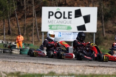 1 & 2/03/2025 : 1ère manche du Championnat du Sud au Pôle Mécanique Karting d’Alès (photos Stéphane Agnus) 2025 — karting