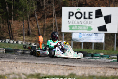1 & 2/03/2025 : 1ère manche du Championnat du Sud au Pôle Mécanique Karting d’Alès (photos Stéphane Agnus) 2025 — karting