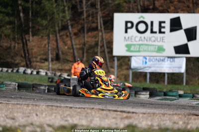 1 & 2/03/2025 : 1ère manche du Championnat du Sud au Pôle Mécanique Karting d’Alès (photos Stéphane Agnus) 2025 — karting