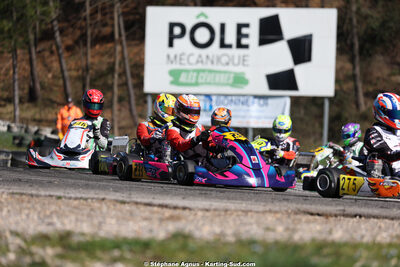 1 & 2/03/2025 : 1ère manche du Championnat du Sud au Pôle Mécanique Karting d’Alès (photos Stéphane Agnus) 2025 — karting