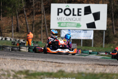 1 & 2/03/2025 : 1ère manche du Championnat du Sud au Pôle Mécanique Karting d’Alès (photos Stéphane Agnus) 2025 — karting