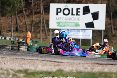 1 & 2/03/2025 : 1ère manche du Championnat du Sud au Pôle Mécanique Karting d’Alès (photos Stéphane Agnus) 2025 — karting