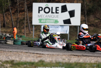1 & 2/03/2025 : 1ère manche du Championnat du Sud au Pôle Mécanique Karting d’Alès (photos Stéphane Agnus) 2025 — karting