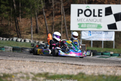 1 & 2/03/2025 : 1ère manche du Championnat du Sud au Pôle Mécanique Karting d’Alès (photos Stéphane Agnus) 2025 — karting