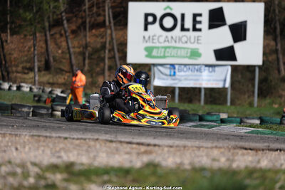 1 & 2/03/2025 : 1ère manche du Championnat du Sud au Pôle Mécanique Karting d’Alès (photos Stéphane Agnus) 2025 — karting
