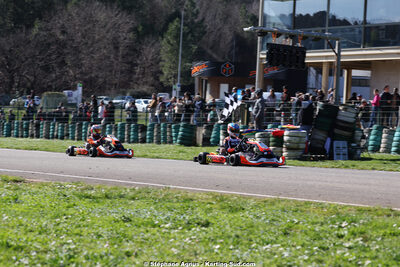 1 & 2/03/2025 : 1ère manche du Championnat du Sud au Pôle Mécanique Karting d’Alès (photos Stéphane Agnus) 2025 — karting