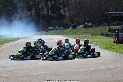 1 & 2/03/2025 : 1ère manche du Championnat du Sud au Pôle Mécanique Karting d’Alès (photos Stéphane Agnus) 2025 — karting