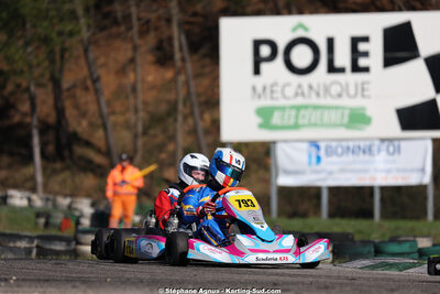 1 & 2/03/2025 : 1ère manche du Championnat du Sud au Pôle Mécanique Karting d’Alès (photos Stéphane Agnus) 2025 — karting