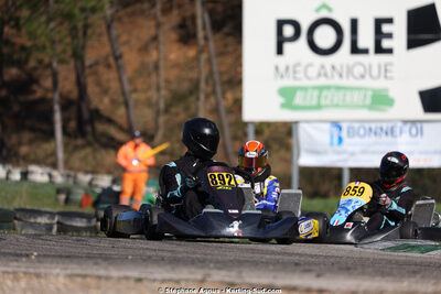 1 & 2/03/2025 : 1ère manche du Championnat du Sud au Pôle Mécanique Karting d’Alès (photos Stéphane Agnus) 2025 — karting