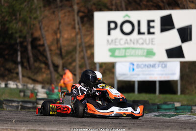 1 & 2/03/2025 : 1ère manche du Championnat du Sud au Pôle Mécanique Karting d’Alès (photos Stéphane Agnus) 2025 — karting