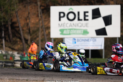 1 & 2/03/2025 : 1ère manche du Championnat du Sud au Pôle Mécanique Karting d’Alès (photos Stéphane Agnus) 2025 — karting
