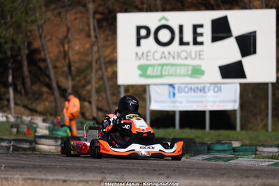 1 & 2/03/2025 : 1ère manche du Championnat du Sud au Pôle Mécanique Karting d’Alès (photos Stéphane Agnus) 2025 — karting